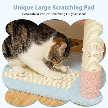 Amazon.com : PAWZ Road Flower Cat Tree, 72 Inches Large Cat
